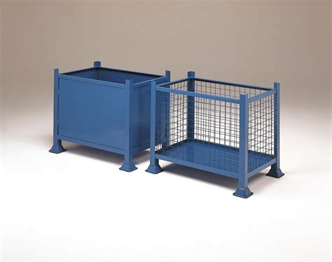 metal pallet box|heavy duty pallet boxes.